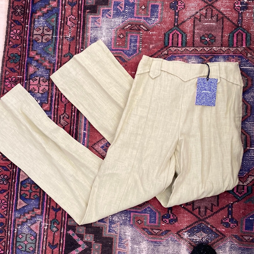 Paloma wool dolar pants - pastel lime NWT
